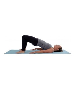 P2I MATA DO JOGI FITNESS TPE NIEBIESKO/SZARA 173X58