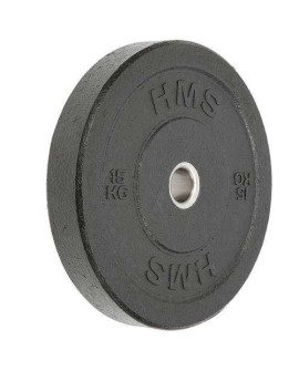 Talerz olimpijski Bumper 15 kg Czarny HMS CHTBR15