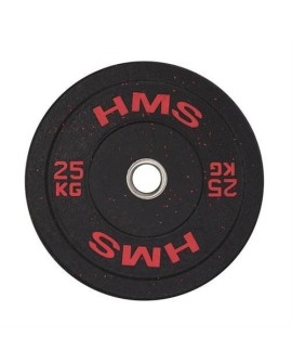 Talerz olimpijski Bumper 25 kg Czerwony HMS HTBR25