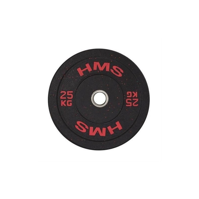 Talerz olimpijski Bumper 25 kg Czerwony HMS HTBR25