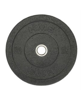 Talerz olimpijski Bumper 25 kg Czarny HMS CHTBR25