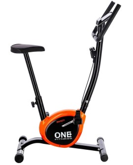 Rower mechaniczny One Fitness RW3011 czarno-pomarańczowy