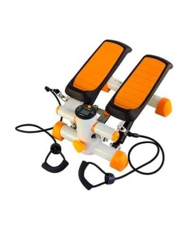 Stepper prosty z linkami biało-pomarańczowy HMS S3092