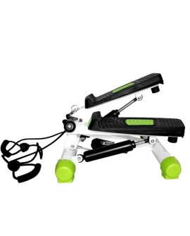 Stepper skośny z linkami biało-zielony HMS S3033