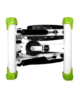 Stepper skośny z linkami biało-zielony HMS S3033