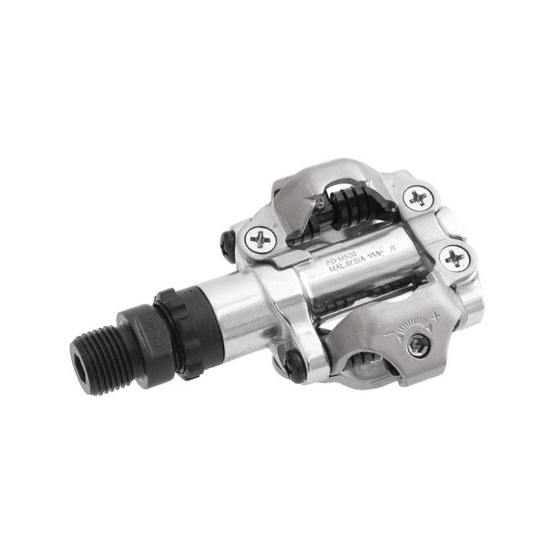 Shimano Pedały SPD PD-M520 Srebrne