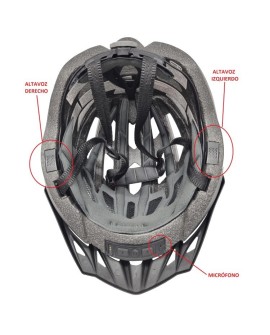 Smart Kask MTB Livall MT1 Neo Intercom/LED/SOS/BT 58-62cm