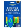 Lampka rowerowa z klaksonem HORNIT Mini GREEN - BLUE 5353GRBU