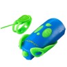 Lampka rowerowa z klaksonem HORNIT Mini GREEN - BLUE 5353GRBU