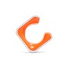Uchwyt do roweru HORNIT CLUG Roadie S White/Orange RWO2582
