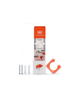 Uchwyt do roweru HORNIT CLUG Hybrid M White/Orange HWO2585