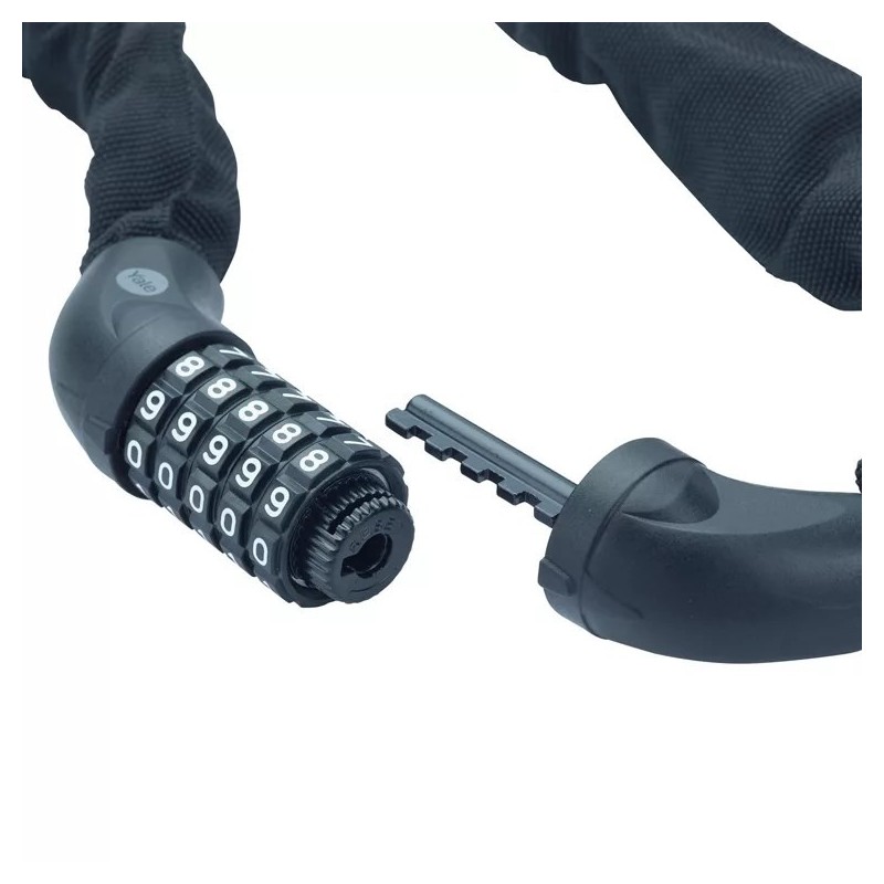 Łańcuch z zamkiem szyfrowym 6x900mm Yale Essential Security Combi Chain 900mm