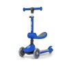 Hulajnoga trójkołowa dla dzieci Scooter Fuzzy Blue Milly Mally