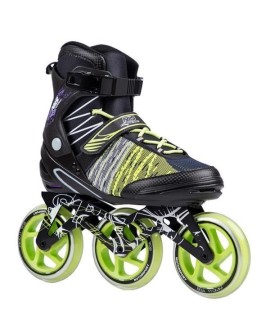 ŁYŻWOROLKI NILS EXTREME NA1206 CZARNO-ZIELONE ROZM. 41