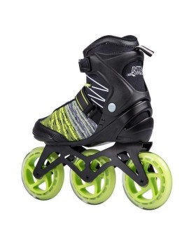 ŁYŻWOROLKI NILS EXTREME NA1206 CZARNO-ZIELONE ROZM. 41