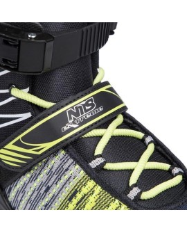 ŁYŻWOROLKI NILS EXTREME NA1206 CZARNO-ZIELONE ROZM. 41