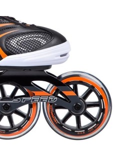 ŁYŻWOROLKI NILS EXTREME NA1060S CZARNO-POMARAŃCZOWE ROZM. 39