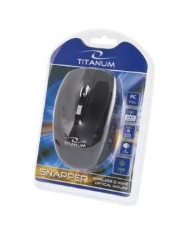 Mysz TITANUM Snapper 6D TM105K (optyczna 1600 DPI kolor czarny)