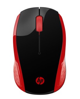 Mysz HP Wireless Mouse 200 Empress Red bezprzewodowa czerwono-czarna 2HU82AA