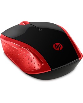 Mysz HP Wireless Mouse 200 Empress Red bezprzewodowa czerwono-czarna 2HU82AA