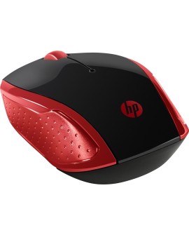 Mysz HP Wireless Mouse 200 Empress Red bezprzewodowa czerwono-czarna 2HU82AA