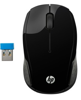 Mysz HP Wireless Mouse 200 Black bezprzewodowa czarna X6W31AA