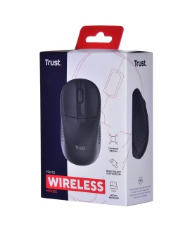 Mysz TRUST Primo Wireless Mouse matt black