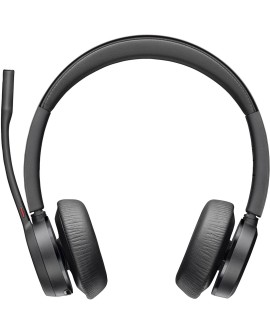 Zestaw słuchawkowy Bluetooth Poly Voyager 4320 MS Teams Certified USB-A Headset with charge stand +BT700 dongle 77Z00AA