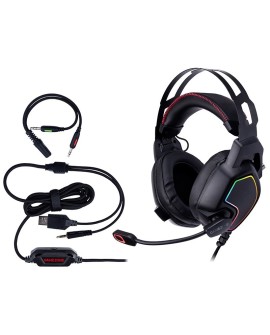 TRACER SŁUCHAWKI PRZEWODOWE GAMEZONE RAPTOR V2 RGB TRASLU46464