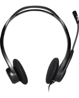 Słuchawki z mikrofonem Logitech 960 981-000100 (kolor czarny)