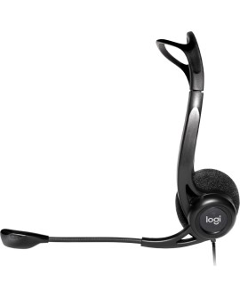 Słuchawki z mikrofonem Logitech 960 981-000100 (kolor czarny)