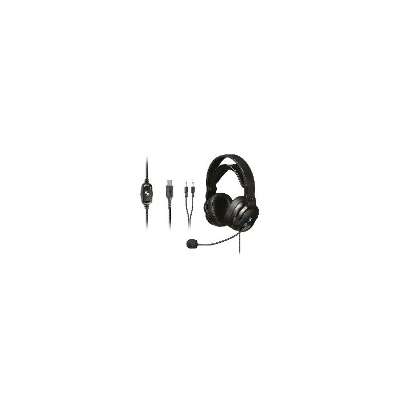 Słuchawki A4TECH Bloody G330p USB+AUX3.5-4P Black