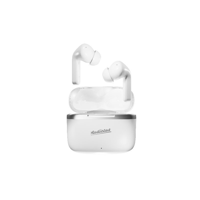 Audictus Dopamine Zestaw słuchawkowy True Wireless Stereo (TWS) Douszny Połączenia/muzyka Bluetooth Biały