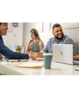 Słuchawki BT nauszne Poly Voyager Surround 80 UC Microsoft Teams Certified USB-C Headset + USB-C/A Adapter 8G7U0AA