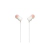 Słuchawki JBL T110 (biały, z mikrofonem)