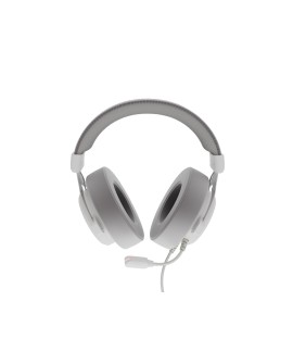 GENESIS Neon 764 Zestaw słuchawkowy Przewodowa Opaska na głowę Gaming USB Typu-A Biały