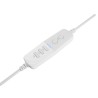 GENESIS Neon 764 Zestaw słuchawkowy Przewodowa Opaska na głowę Gaming USB Typu-A Biały