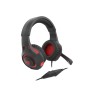 SŁUCHAWKI NAUSZNE GENESIS RADON 210 7.1 Z MIKROFONEM CZARNO-CZERWONE USB