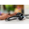 Zestaw słuchawkowy Bluetooth HP Poly Voyager Focus 2 with charge stand Headset USB-A 77Y86AA