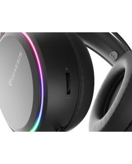 GENESIS Neon 613 Zestaw słuchawkowy Przewodowa Opaska na głowę Gaming USB Typu-A Czarny