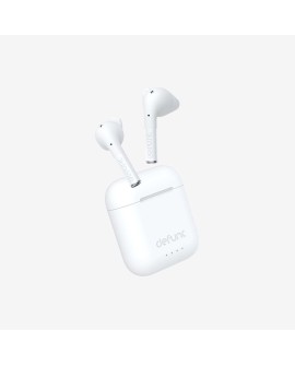 Defunc True Talk Earbuds, In-Ear, Wireless, White