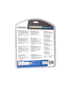 Słuchawki z mikrofonem A4 TECH Evo Vhead 50 A4TSLU09264 (kolor czarny)