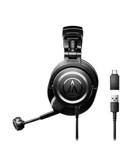 Słuchawki Audio-Technica ATH-M50xSTS-USB, Czarne