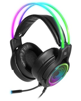 DEFENDER SŁUCHAWKI NAUSZNE Z MIKROFONEM COSMO PRO 7.1 PODŚWIETLENIE RGB 64536