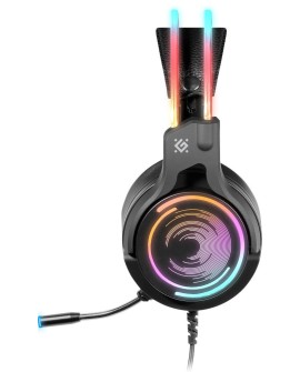 DEFENDER SŁUCHAWKI NAUSZNE Z MIKROFONEM COSMO PRO 7.1 PODŚWIETLENIE RGB 64536