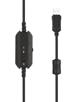 DEFENDER SŁUCHAWKI NAUSZNE Z MIKROFONEM COSMO PRO 7.1 PODŚWIETLENIE RGB 64536