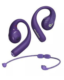 Słuchawki bezprzewodowe Soundcore o otwartej konstrukcji AeroFit Pro Fioletowe