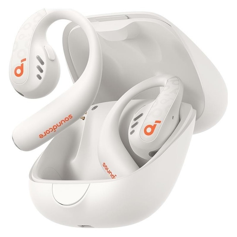 Słuchawki bezprzewodowe Soundcore o otwartej konstrukcji AeroFit Pro Białe