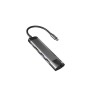 NATEC MULTIPORT FOWLER GO USB-C - HUB USB 3.0 X2, HDMI 4K, USB-C PD, RJ45 NMP-1985