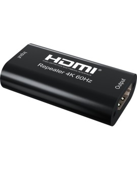 TECHLY WZMACNIACZ EXTENDER SYGNAŁU 4K HDMI DO 40M